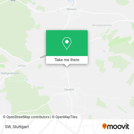 SW map