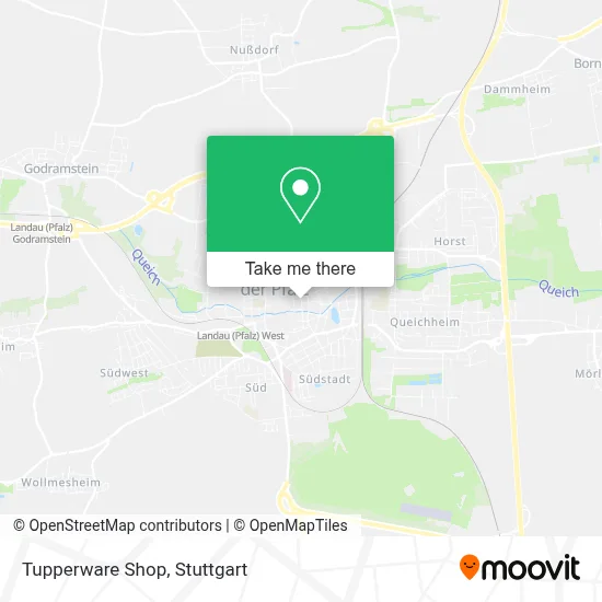 Tupperware Shop map
