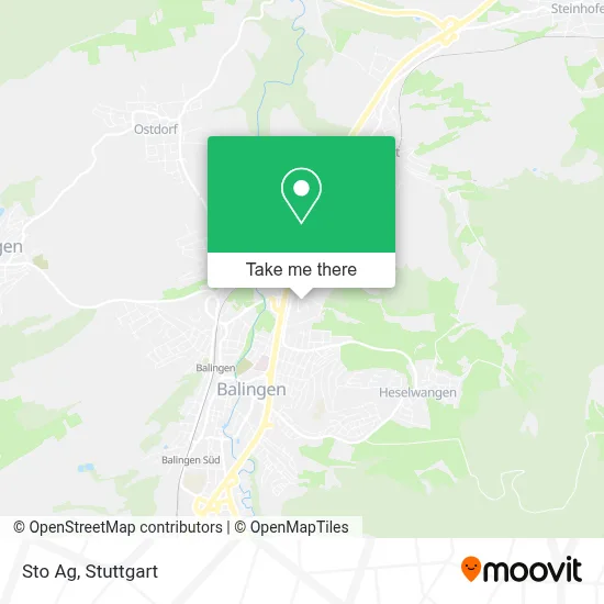 Sto Ag map