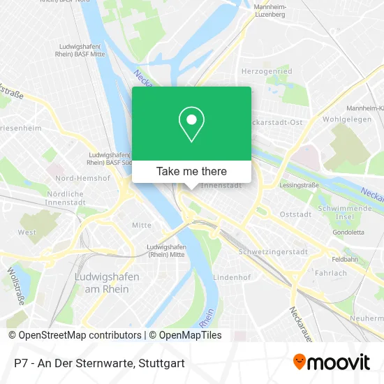 P7 - An Der Sternwarte map