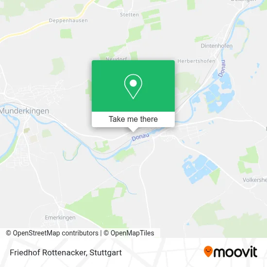 Friedhof Rottenacker map