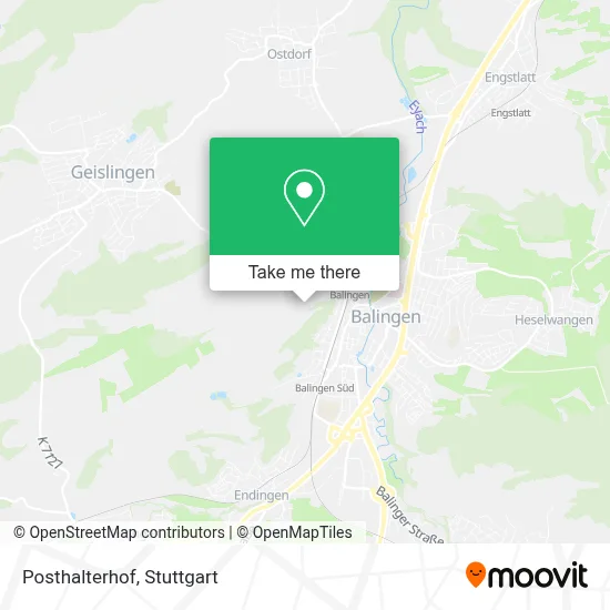 Posthalterhof map