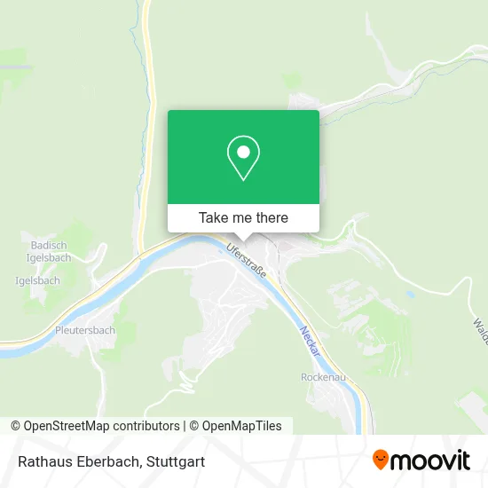 Rathaus Eberbach map