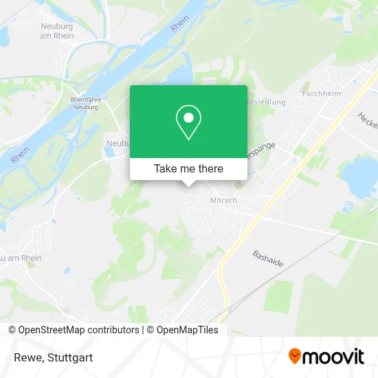 Rewe map