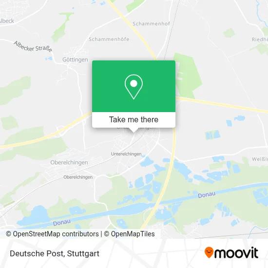 Deutsche Post map