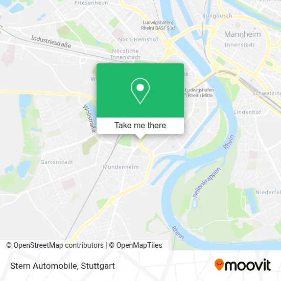 Stern Automobile map