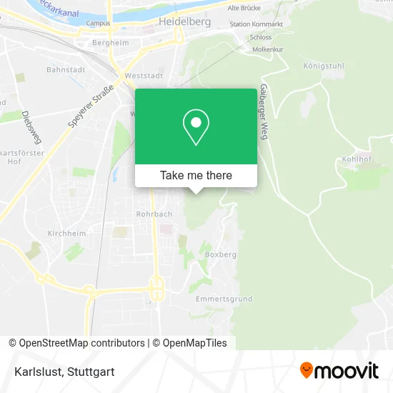 Karlslust map