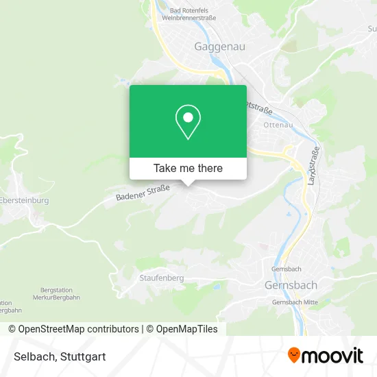 Selbach map