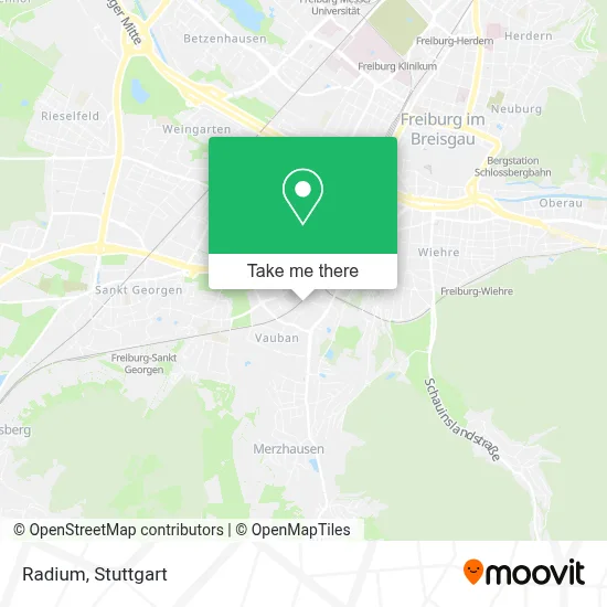 Radium map