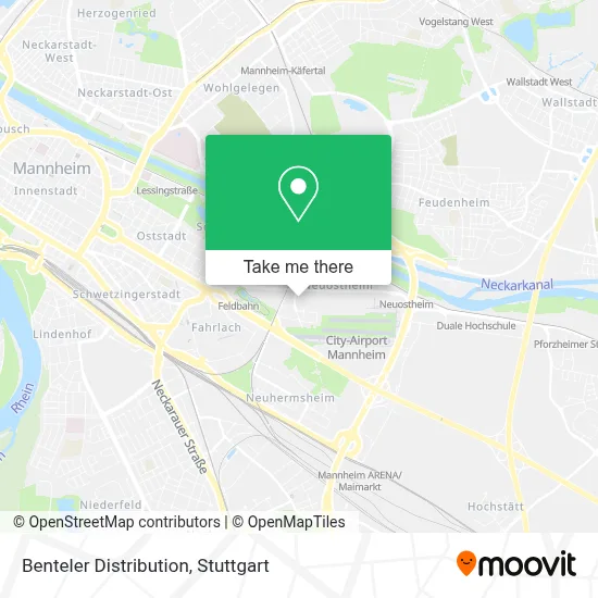Benteler Distribution map