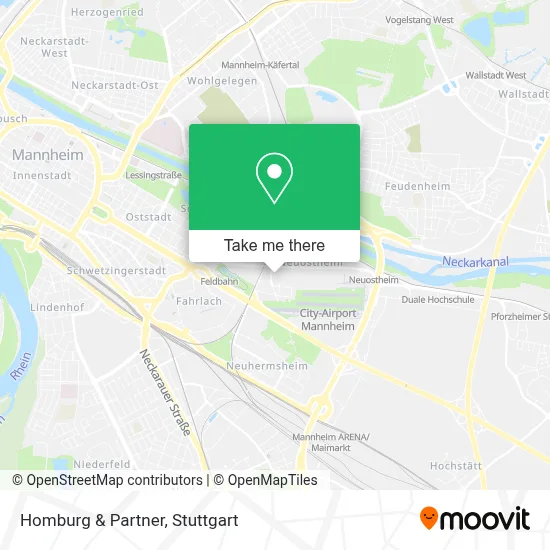 Homburg & Partner map