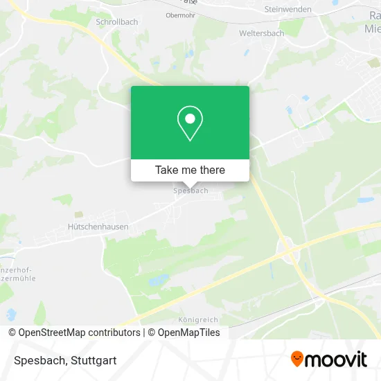 Spesbach map