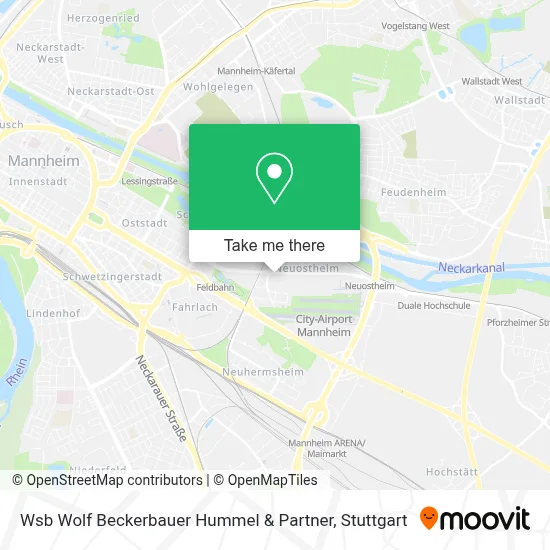 Wsb Wolf Beckerbauer Hummel & Partner map