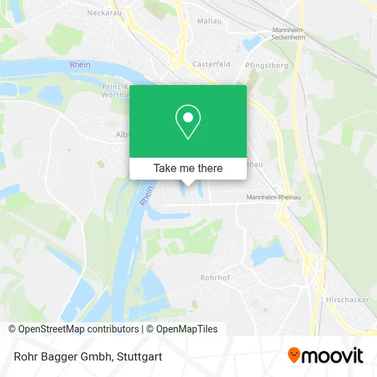 Rohr Bagger Gmbh map