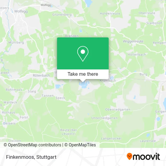 Finkenmoos map