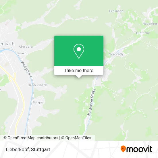 Lieberkopf map
