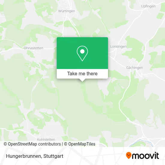 Hungerbrunnen map