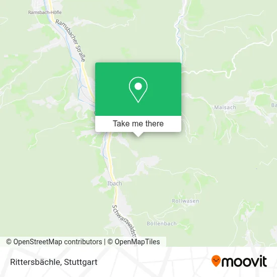 Rittersbächle map