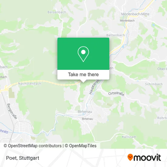 Poet map