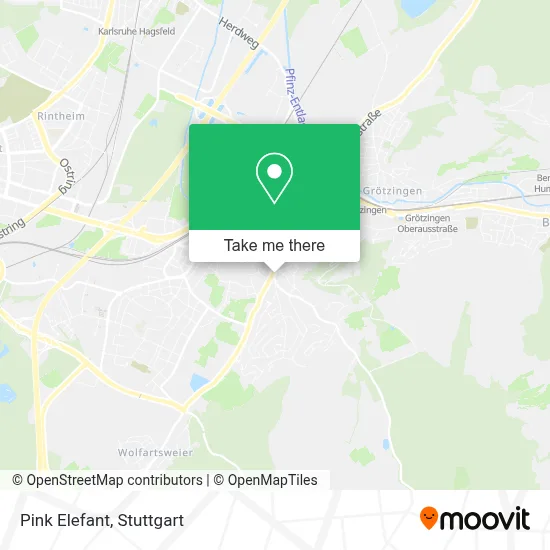 Pink Elefant map