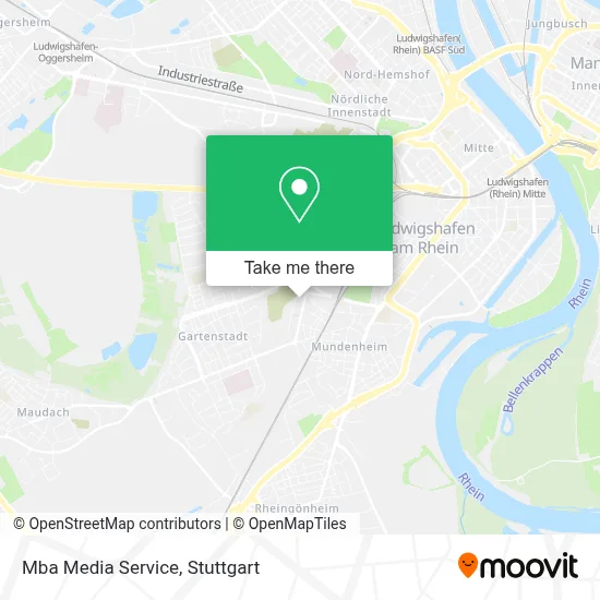 Mba Media Service map