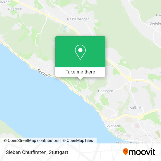 Sieben Churfirsten map