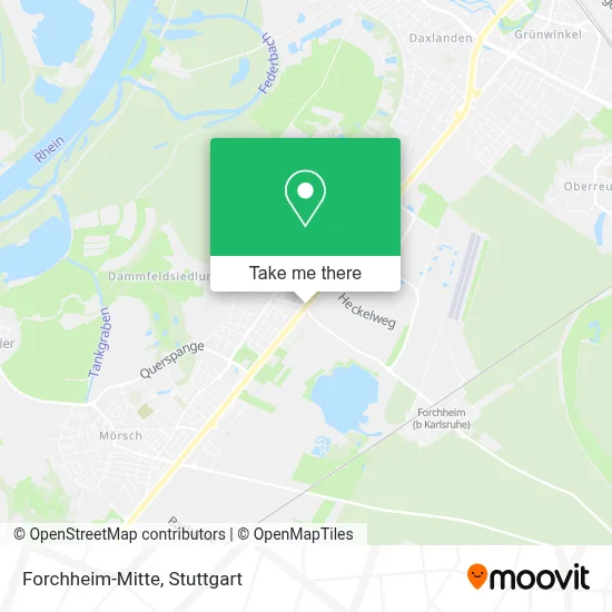 Forchheim-Mitte map