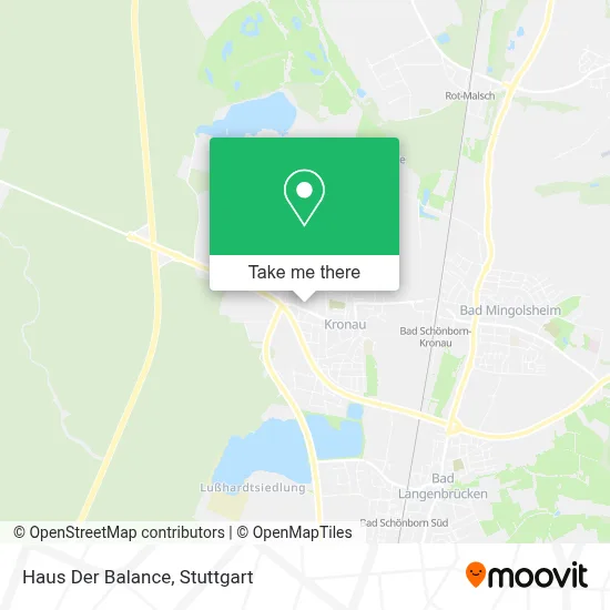 Haus Der Balance map