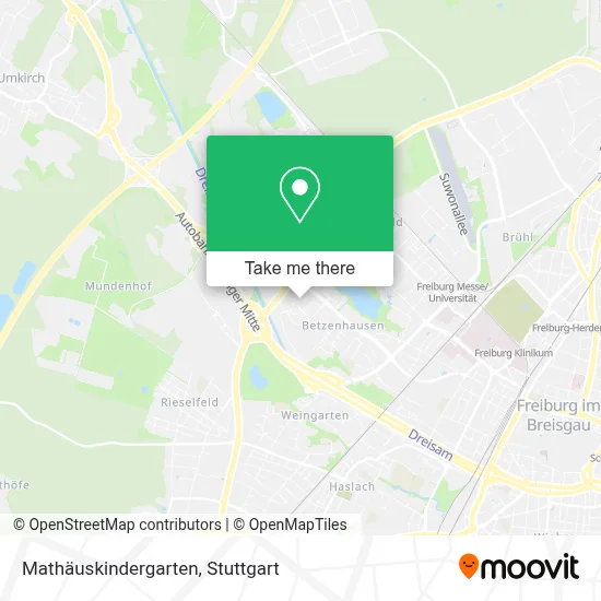 Mathäuskindergarten map