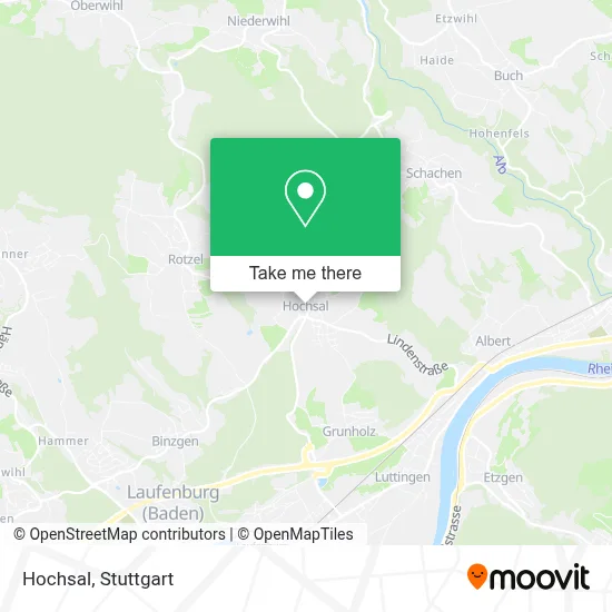 Hochsal map
