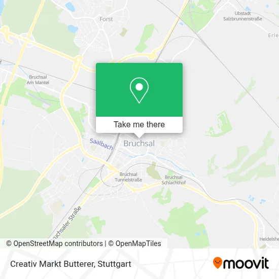 Creativ Markt Butterer map