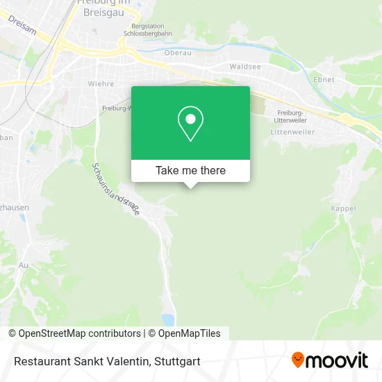 Restaurant Sankt Valentin map