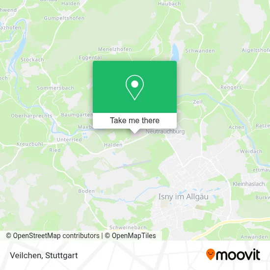 Veilchen map