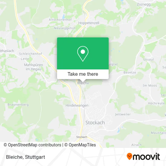 Bleiche map