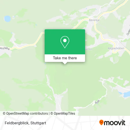Feldbergblick map