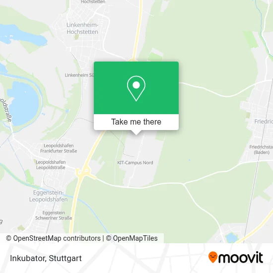 Inkubator map
