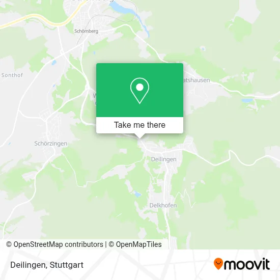 Deilingen map