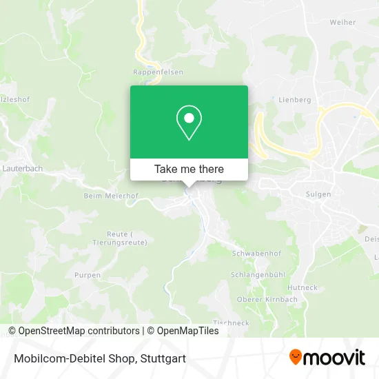 Mobilcom-Debitel Shop map