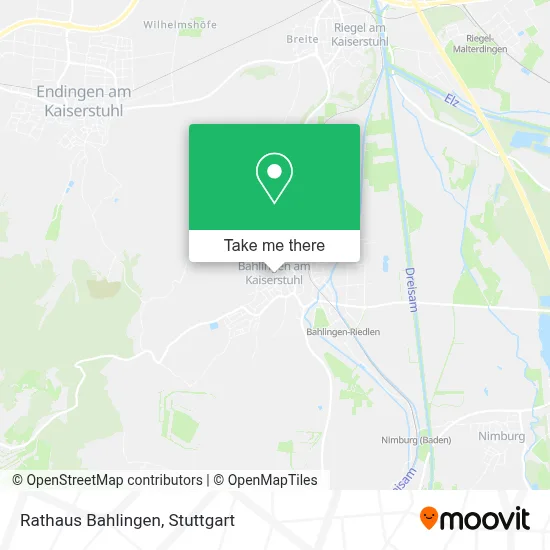Rathaus Bahlingen map