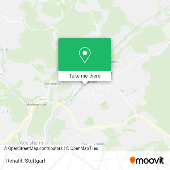 Rehafit map