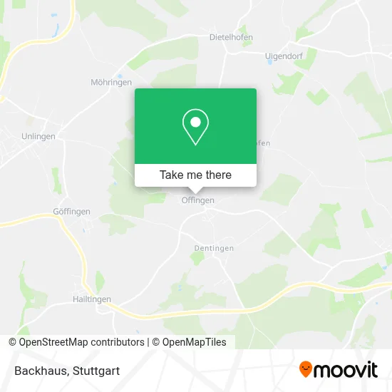 Backhaus map
