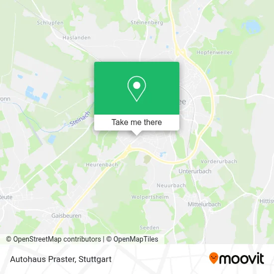 Autohaus Praster map