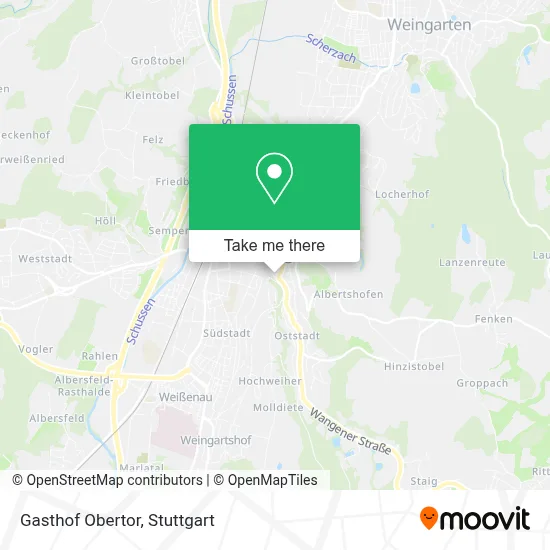 Gasthof Obertor map