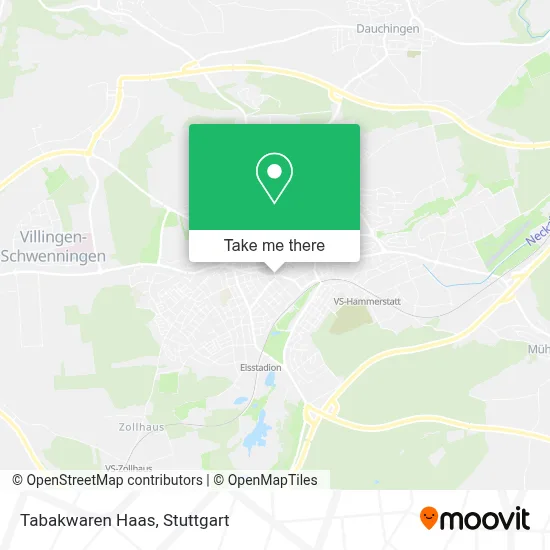 Tabakwaren Haas map