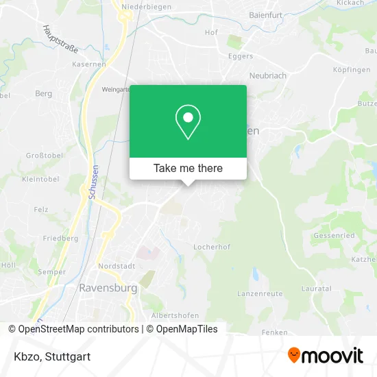 Kbzo map