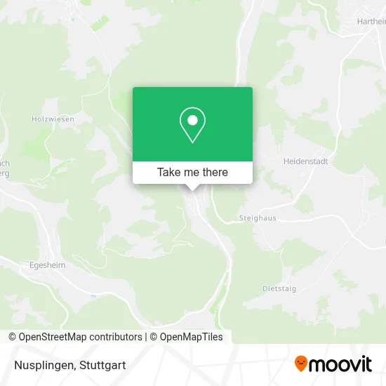 Nusplingen map