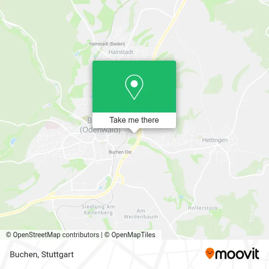 Buchen map