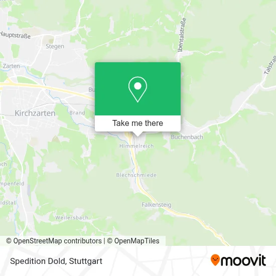 Spedition Dold map