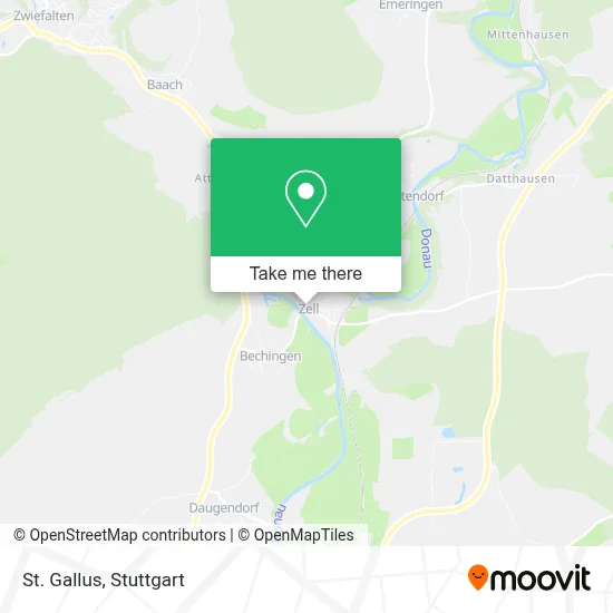 St. Gallus map