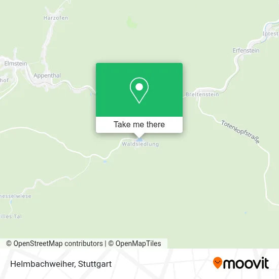 Helmbachweiher map